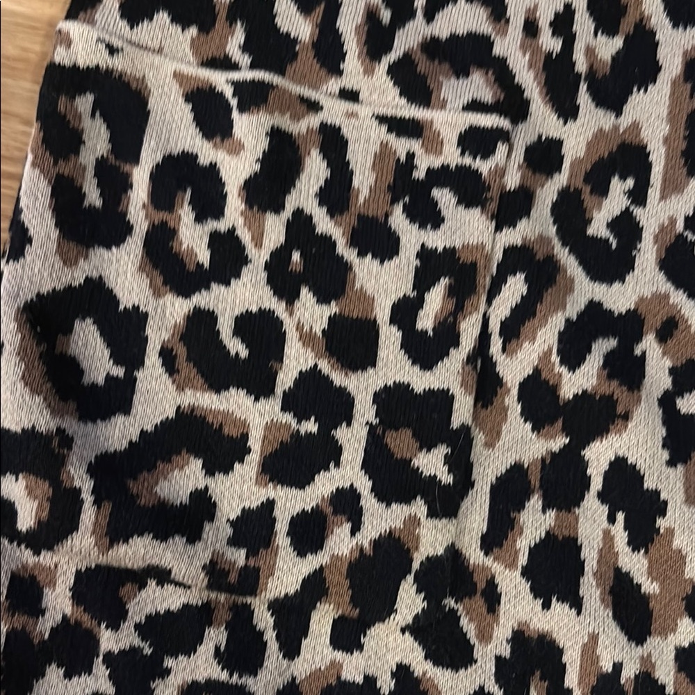 JCREW NWT Leopard Print Open Front Cardigan Sweater - Picture 3 of 3